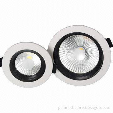 SAA LED downlight, warm white, dimmable